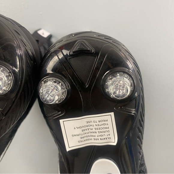 Nike Alpha Menace Elite Detachable CI1530-001 Black Football Cleats Men’s Sz - Picture 9 of 12